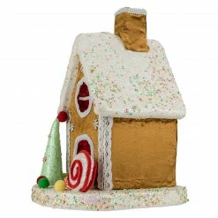 Northlight 13" Gingerbread Candy House Christmas Decoration 9 Northlight 13" Gingerbread Candy House Christmas Decoration -Northlight Shop northlight ja93317 4 29396.1665610757