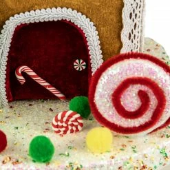 Northlight 13" Gingerbread Candy House Christmas Decoration 11 Northlight 13" Gingerbread Candy House Christmas Decoration -Northlight Shop northlight ja93317 6 74245.1665610757