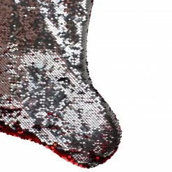 Northlight 22" Red And Silver Reversible Sequined Christmas Stocking 10 Northlight 22" Red And Silver Reversible Sequined Christmas Stocking -Northlight Shop northlight l27912 04 76101.1588396887