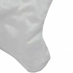 Northlight 20.5" White Iridescent Glittered Snowflake Christmas Stocking 7 Northlight 20.5" White Iridescent Glittered Snowflake Christmas Stocking -Northlight Shop northlight l35324 4 92514.1588344912
