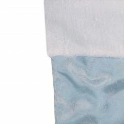 Northlight 20.5-Inch Blue And White Sheer Organza Christmas Stocking With Faux Fur Cuff -Northlight Shop northlight l87983 2 sampleupdated 11958.1604110079