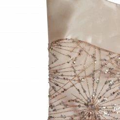 Northlight 20.5-Inch Gold Glitter And Sequin Satin Cuff Christmas Stocking -Northlight Shop northlight l87987 2 sample 89459.1604110076