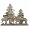 Northlight 13.5" LED Lighted Moose Family Christmas Tabletop Decoration