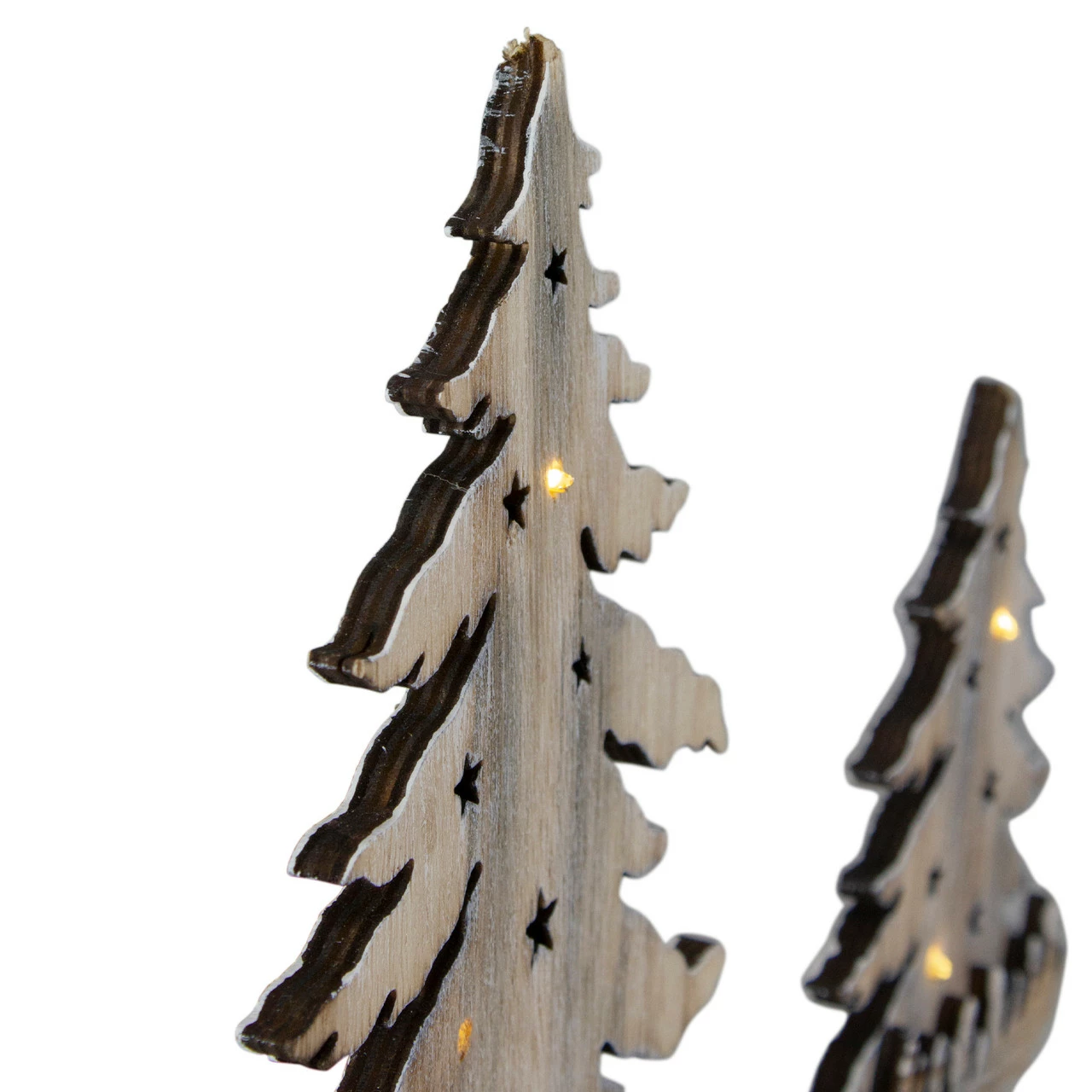 Northlight 13.5" LED Lighted Moose Family Christmas Tabletop Decoration 3 Northlight 13.5" LED Lighted Moose Family Christmas Tabletop Decoration - Image 3