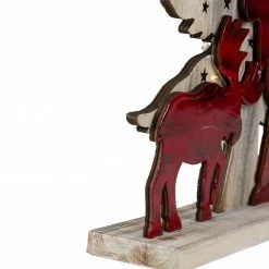 Northlight 13.5" LED Lighted Glossy Red Moose With Christmas Tree Decoration -Northlight Shop northlight lk26773 4 sample 80504.1665346764