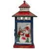 Northlight Red, White And Black Snowman “Let It Snow” Christmas Lantern 12.75”