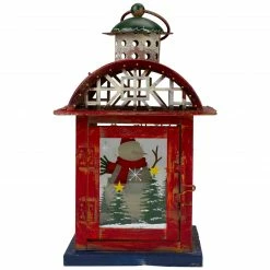 Northlight Red, White And Gray Snowman "WELCOME" Christmas Lantern 9.75" 8 Northlight Red, White And Gray Snowman "WELCOME" Christmas Lantern 9.75" -Northlight Shop northlight lk27673 1 19443.1588362466