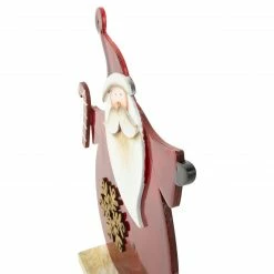 Northlight 12" Santa With Candy Cane Wooden Christmas Decoration 7 Northlight 12" Santa With Candy Cane Wooden Christmas Decoration -Northlight Shop northlight lk94196 4 60633.1665519604