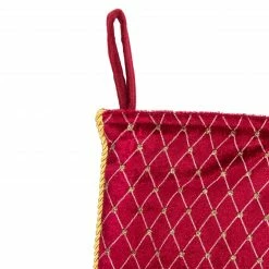 Northlight 20" Red And Gold Diamond Pattern Christmas Stocking 6 Northlight 20" Red And Gold Diamond Pattern Christmas Stocking -Northlight Shop northlight lt90715 2 sample 80521.1665611933