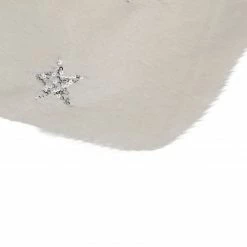 Northlight 20" White With Silver Stars Christmas Stocking With Faux Fur Cuff -Northlight Shop northlight lt90725 3 sample 52032.1601515690