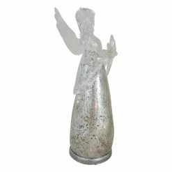 Northlight 13” Lighted Angel Holding A Star Christmas Tabletop Figurine -Northlight Shop northlight mw20x1221 3 72459.1603504873