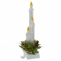 Northlight 9" Battery Operated LED Lighted Candle Christmas Stocking Holder -Northlight Shop northlight mw20x1227 1 78685.1665611628