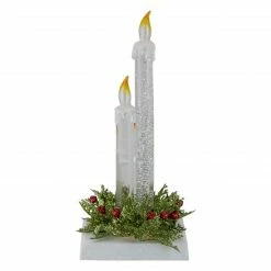 Northlight 9" Battery Operated LED Lighted Candle Christmas Stocking Holder -Northlight Shop northlight mw20x1227 2 89619.1665611628
