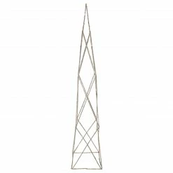 Northlight 32" LED Lighted B/O Gold Glittered Wire Geometric Christmas Cone Tree - Warm White Lights -Northlight Shop northlight my89435 1 sample 68545.1604023643