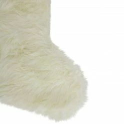 Northlight 20" Ivory White Super Soft Faux Fur Decorative Christmas Stocking -Northlight Shop northlight n35675 2 57061.1665590921