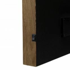 Northlight 11.8" Brown Wooden Frame "Merry & Bright" With Hanging Ornaments And Glitter Christmas Plaque -Northlight Shop northlight nj27881 2 54781.1665433300