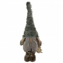 Northlight 33" Brown And White Woodland Gnome With Striped Pants Christmas Figurine -Northlight Shop northlight nl02759 3 updated2022 31348.1662575222
