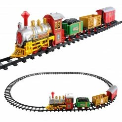 Northlight 12-Piece Battery Operated Lighted And Animated Christmas Express Train Set With Sound -Northlight Shop northlight nm1369 3 updated 13290.1665433296
