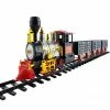 Northlight 20pc Black And Red Battery Operated Classic Train Set 12"