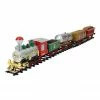 Northlight 17-Piece Battery Operated Lighted And Animated Christmas Express Train Set With Sound