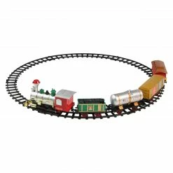 Northlight 17-Piece Battery Operated Lighted And Animated Christmas Express Train Set With Sound -Northlight Shop northlight nm1619 2 50812.1665610433