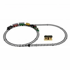 Northlight 18-Piece Black And Green Battery Operated Animated Classic Model Train Set -Northlight Shop northlight nm1749 2 63341.1664724868