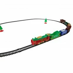 Northlight 23 Pc Battery Operated Lighted And Animated Classic Christmas Train Set With Oval Track -Northlight Shop northlight nm94461 4 49755.1662575936
