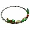 Northlight 22pc Battery Operated Lighted And Animated Christmas Train Set With Working Smokestack