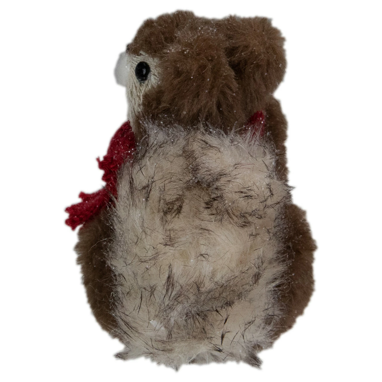 Northlight 6" Standing Squirrel With Pinecone And Red Scarf Tabletop Christmas Figurine 5 Northlight 6" Standing Squirrel With Pinecone And Red Scarf Tabletop Christmas Figurine - Image 5