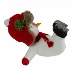 Northlight 10" Fallen Ice Skating Snowman Christmas Figure -Northlight Shop northlight ns88255 10415.1665346764