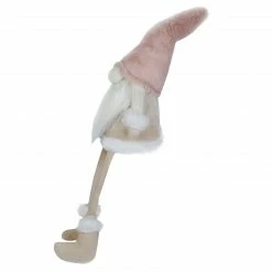 Northlight 24" Cream And Pink Sitting Christmas Gnome With Dangling Legs -Northlight Shop northlight ns88291 2 sample 40746.1600996802