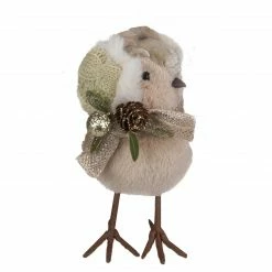 Northlight 6" Beige And White Plush Bird In Earmuffs Christmas Figure -Northlight Shop northlight ns88332 2 sample 82985.1665580041