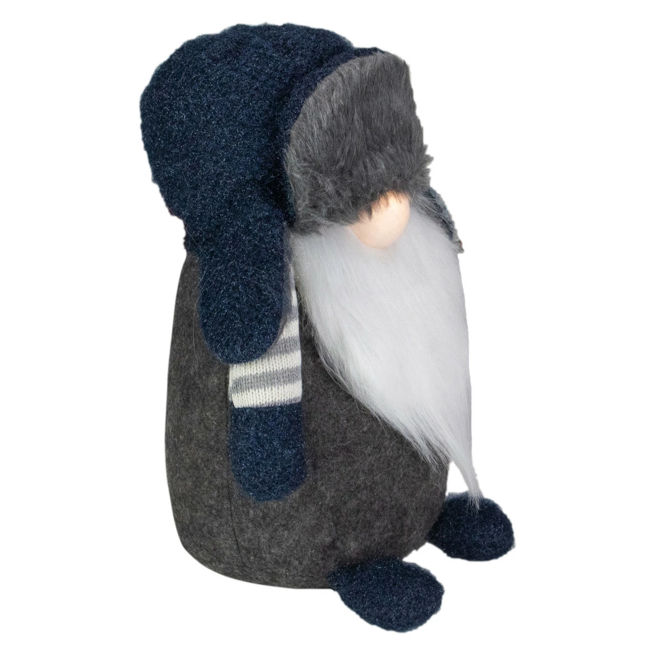 Northlight 12.5" LED Lighted Blue And Gray Gnome Christmas Figure 4 Northlight 12.5" LED Lighted Blue And Gray Gnome Christmas Figure - Image 4
