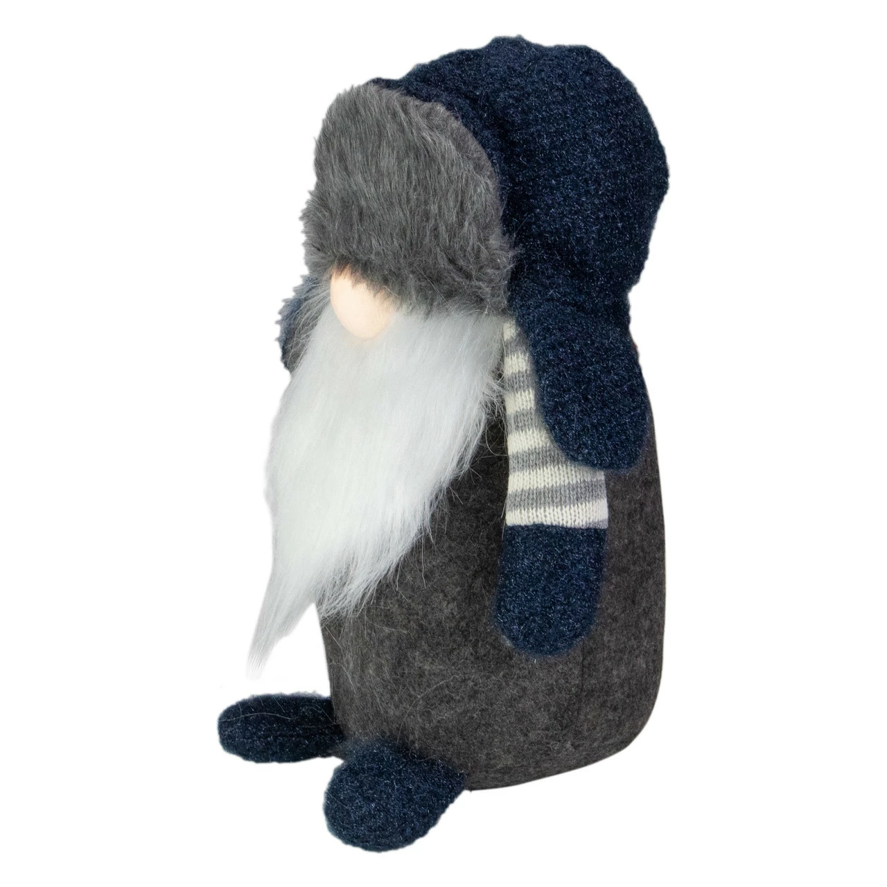 Northlight 12.5" LED Lighted Blue And Gray Gnome Christmas Figure 3 Northlight 12.5" LED Lighted Blue And Gray Gnome Christmas Figure - Image 3