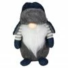 Northlight 12.5" LED Lighted Blue And Gray Gnome Christmas Figure