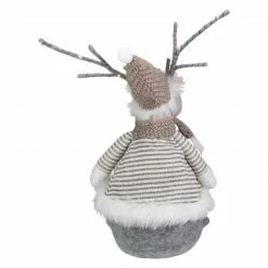 Northlight 18" LED Lighted Brown And Gray Knit Reindeer Christmas Figure -Northlight Shop northlight oa89833 1 88778.1665087802