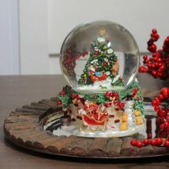Northlight 6.75" Christmas Tree And Santa Claus Musical Snow Globe 5 Northlight 6.75" Christmas Tree And Santa Claus Musical Snow Globe -Northlight Shop northlight pm02733 3 01104.1665610741