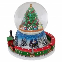 Northlight 6.25" Rotating Train And Christmas Tree Musical Animated Snow Globe 8 Northlight 6.25" Rotating Train And Christmas Tree Musical Animated Snow Globe -Northlight Shop northlight pm02740 1new 77456.1665433010