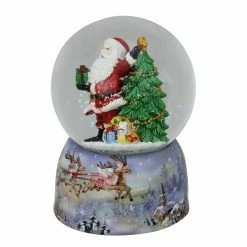 Northlight 6" Waving Santa Claus Delivering Presents Musical Snow Globe 6 Northlight 6" Waving Santa Claus Delivering Presents Musical Snow Globe -Northlight Shop northlight pm02745 1 34797.1665088079