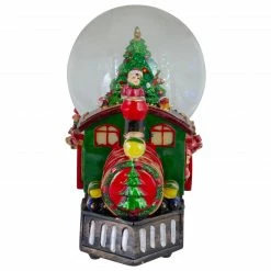 Northlight 8 Christmas Train With Tree Musical Snow Globe Tabletop Decoration -Northlight Shop northlight pm27042 3 88959.1665610429