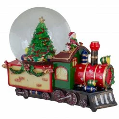 Northlight 8 Christmas Train With Tree Musical Snow Globe Tabletop Decoration -Northlight Shop northlight pm27042 4 76889.1665610429