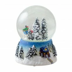 Northlight 5.75" Winter Forest Sleigh Ride Musical Christmas Snow Globe -Northlight Shop northlight pm27043 3 05020.1665610746