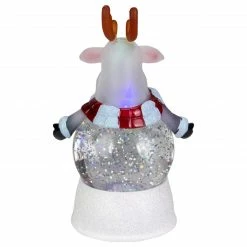 Northlight 8" LED Lighted Reindeer Christmas Snow Globe -Northlight Shop northlight pm27046 2 82077.1593101440