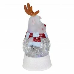 Northlight 8" LED Lighted Reindeer Christmas Snow Globe -Northlight Shop northlight pm27046 3 84181.1665610427