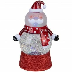 Northlight 5.75 LED Lighted Santa Claus Christmas Snow Globe