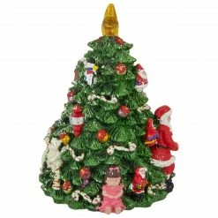 Northlight 5.5" Santa Christmas Tree Rotating Music Box -Northlight Shop northlight pm85847 3 57916.1665174047