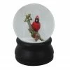 Northlight 5.75" Red Cardinal On Branch Musical Christmas Snow Globe