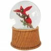 Northlight 5.5" Pair Of Cardinals On Branch Christmas Snow Globe