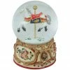 Northlight 5.5" Musical Carousel Horse Christmas Snow Globe