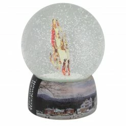 Northlight 6.5" Norman Rockwell 'Santa And His Helpers' Christmas Snow Globe -Northlight Shop northlight pm94059 2 54556.1665610753